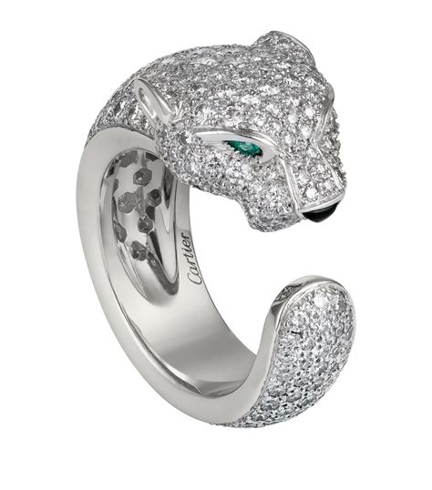 cartier panthere ring|Panthère de Cartier ring: Panthère de Cartier ring, white gold .